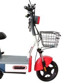 Велосипед з електромотором SPARK VOLT 14`` 48V/400W/12Ah червоний із синім